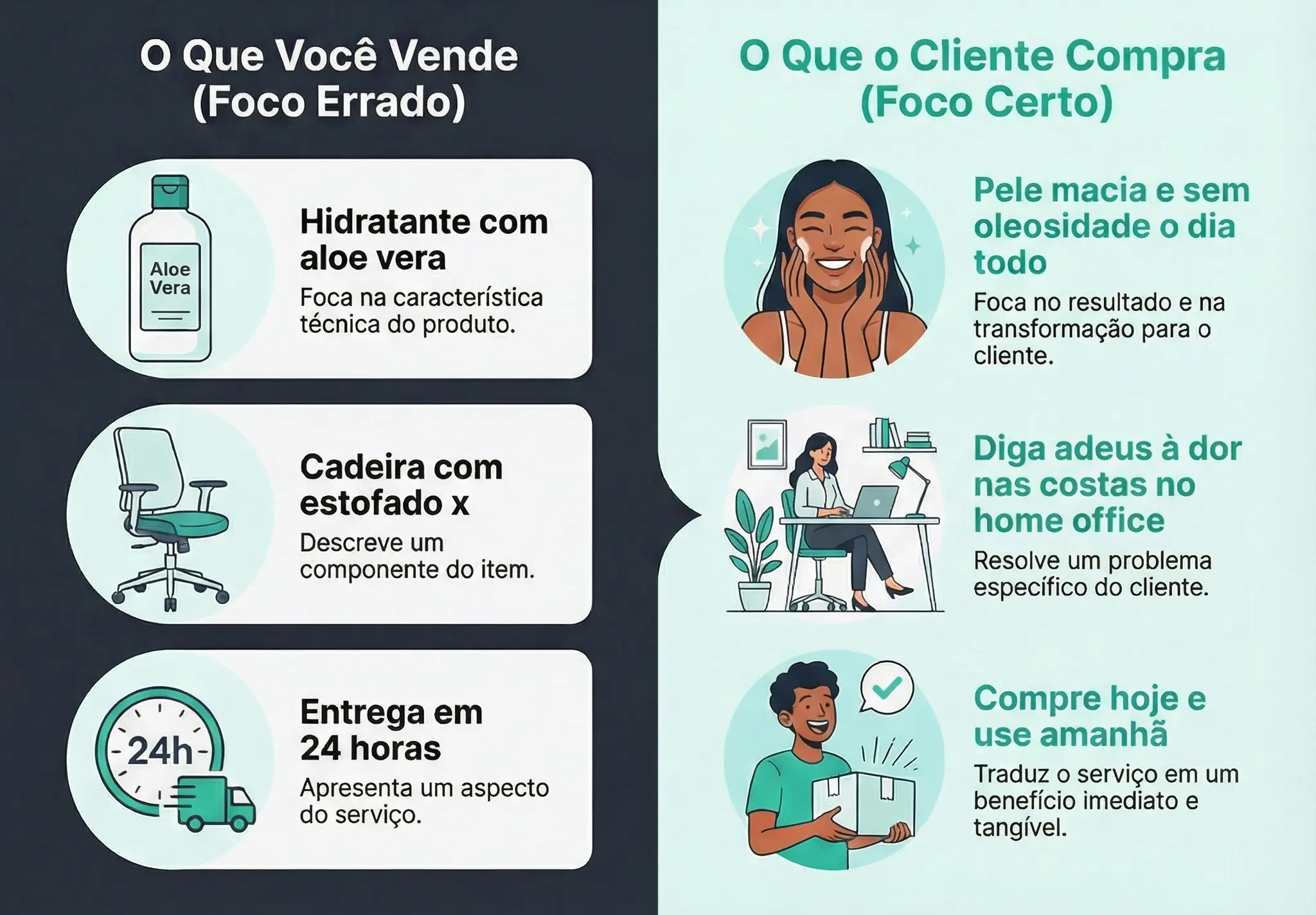 erros comuns em frases sms de vendas