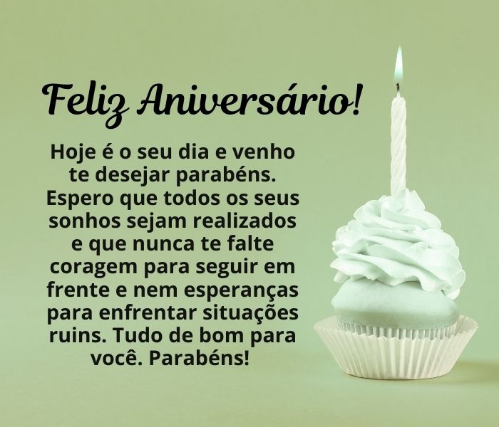 mensagem de aniversário para chefe formal