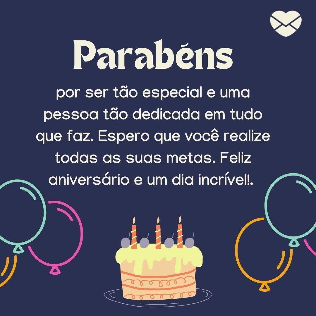 mensagem aniversario
