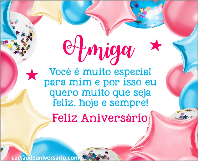 mensagens de aniversário para amiga de infância