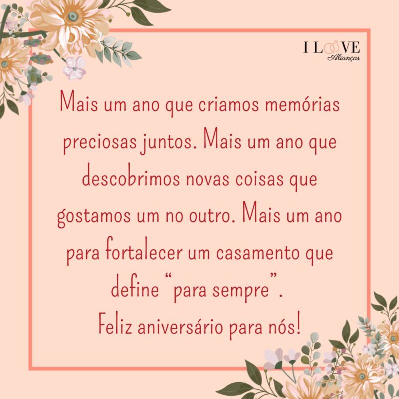 mensagem para 10 anos de casamento