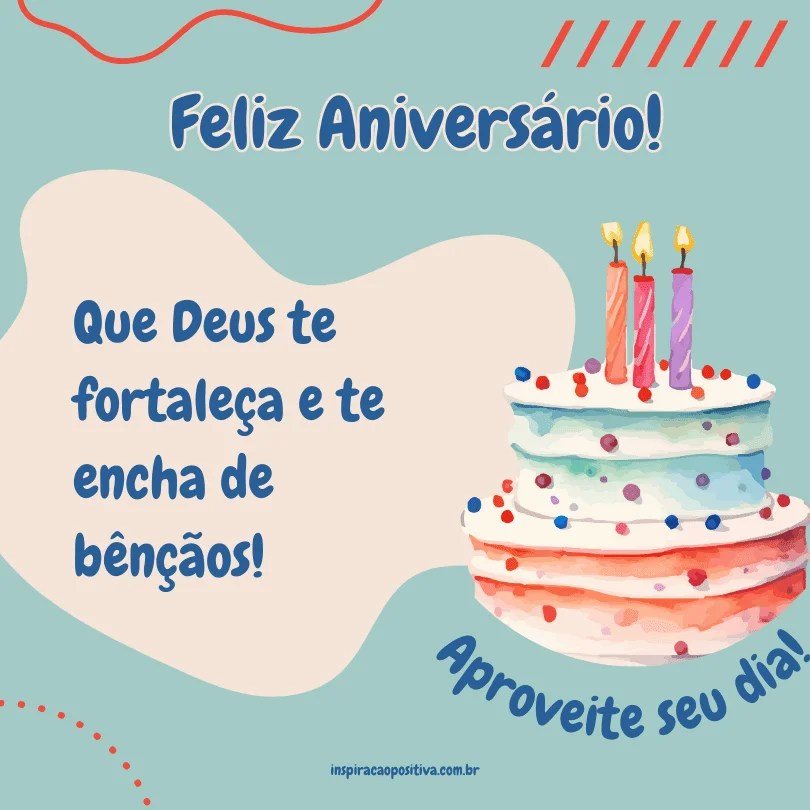 desejos de aniversário com fé