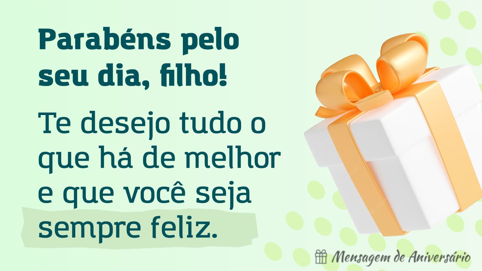 mensagem aniversário filho mais velho