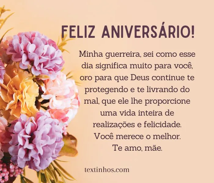 frases de aniversario para mae