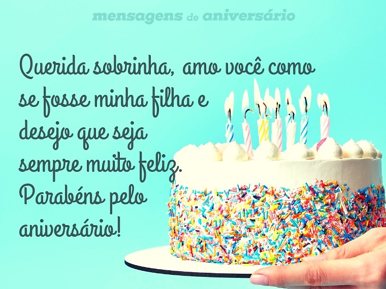 mensagem sobrinha evangélica