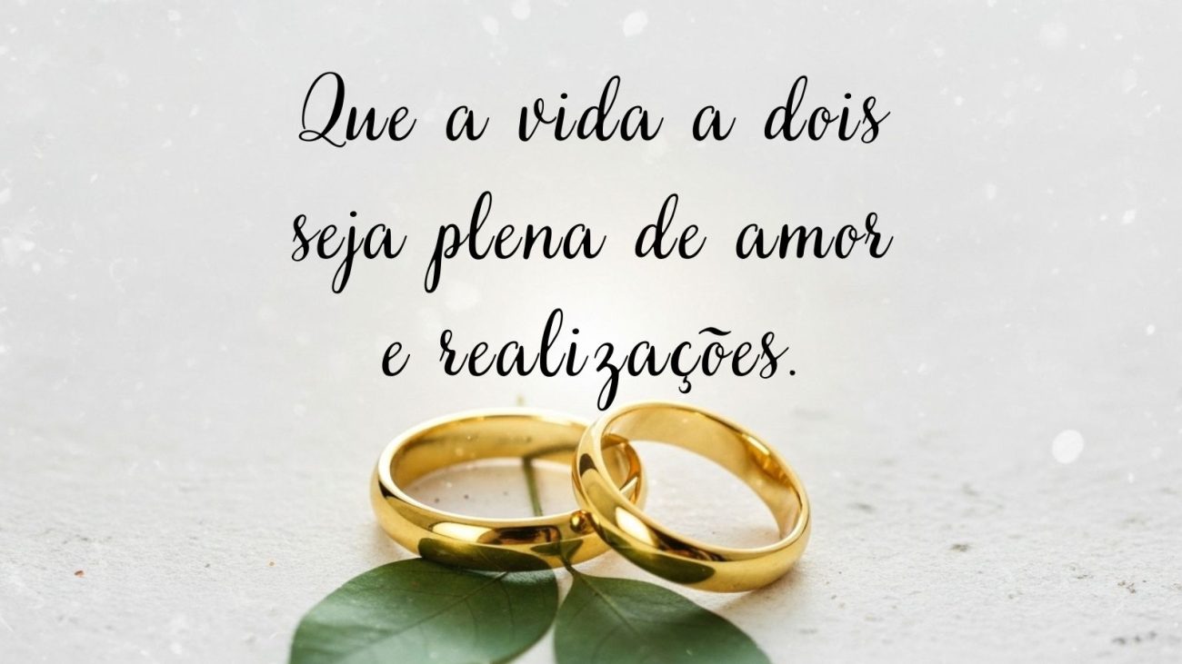 mensagens de casamento para quem já mora junto