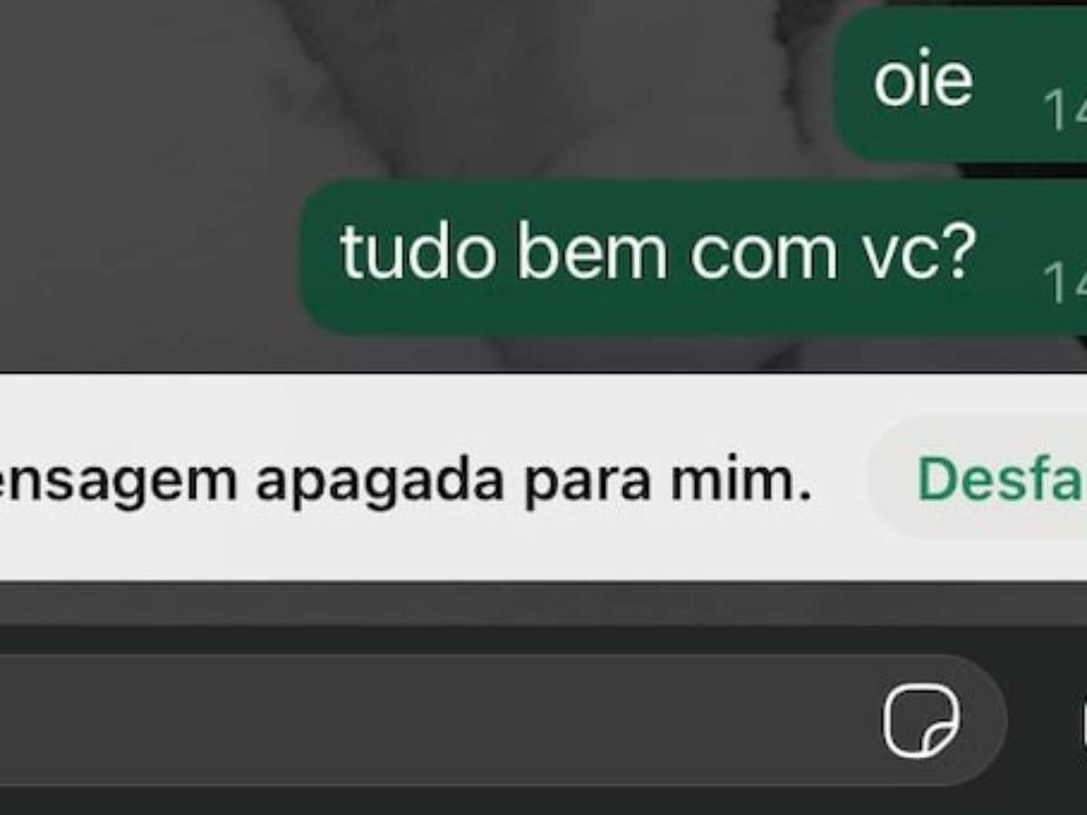ouvir mensagem apagada