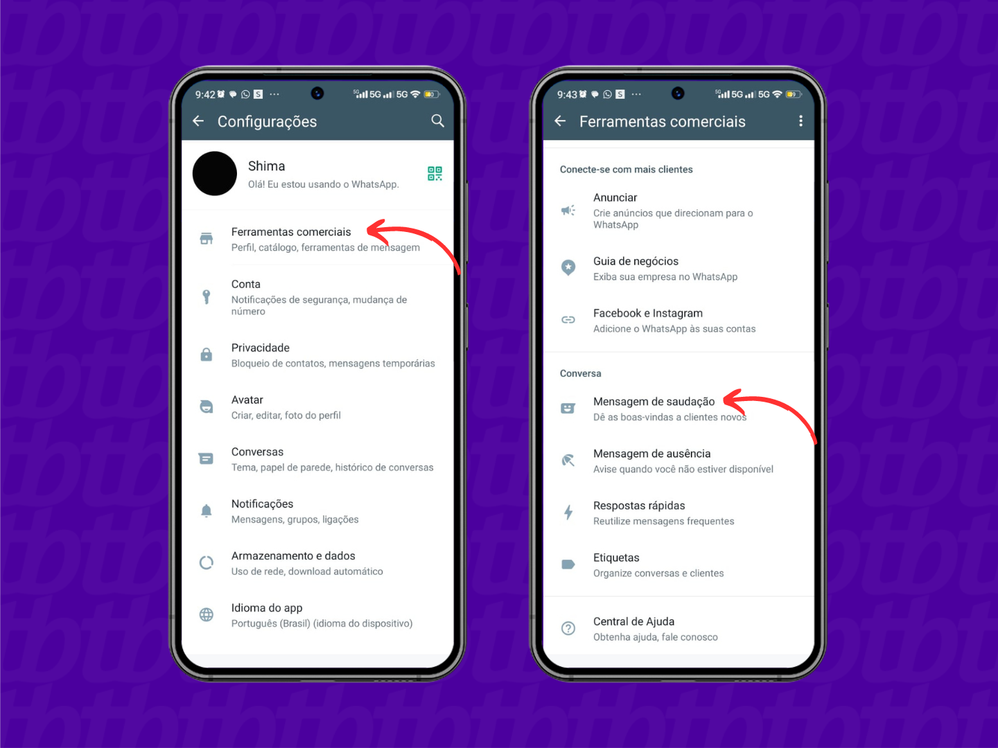 erros comuns ao configurar mensagem automática whatsapp