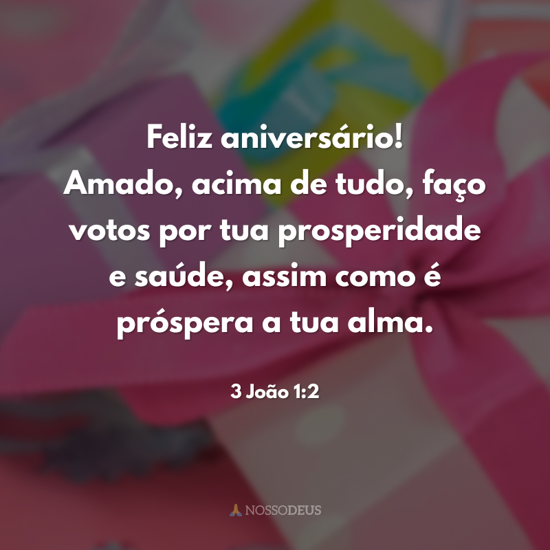 mensagens de aniversário com romanos