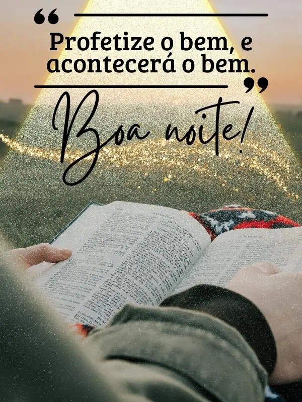 mensagem de boa noite para família com Deus