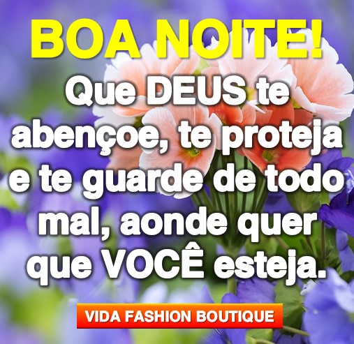mensagem de boa noite com proteção divina