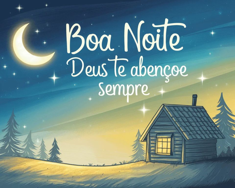 desejos de boa noite com fé