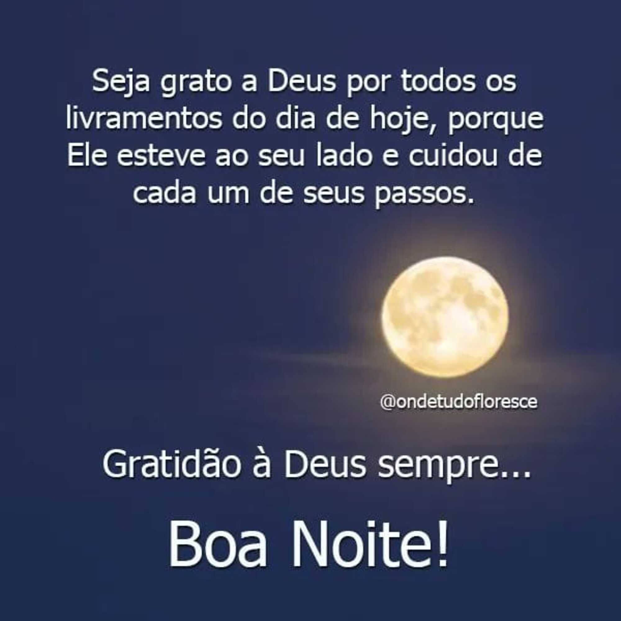 que deus te guarde boa noite