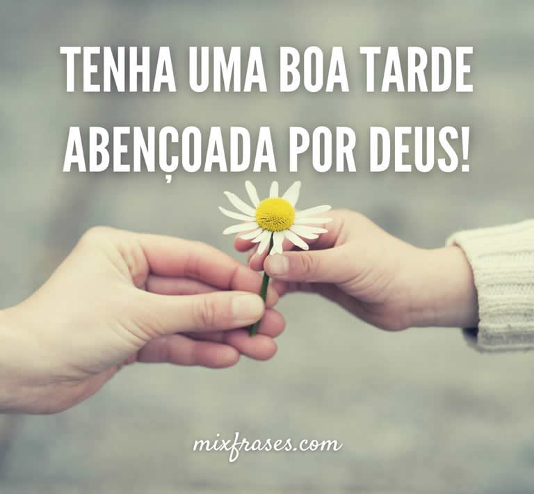 mensagens de boa tarde para amigos e família