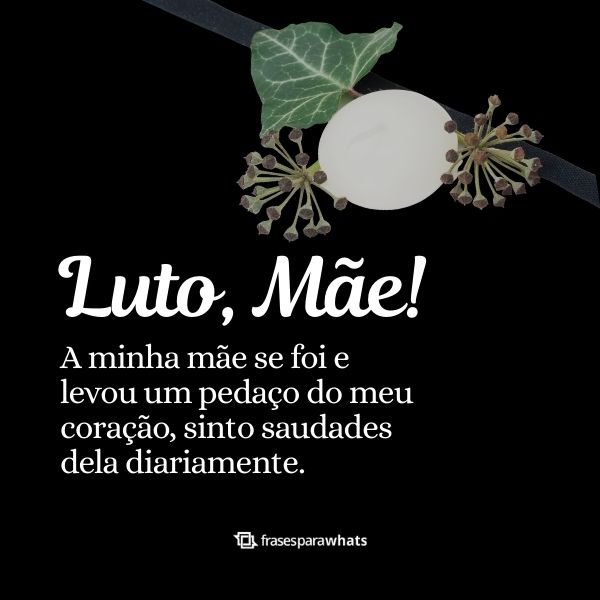 dia das mães para mãe falecida