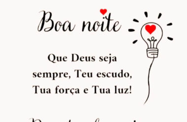 mensagem de boa noite para inspirar