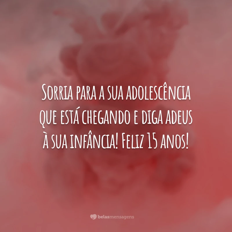 parabéns 15 anos