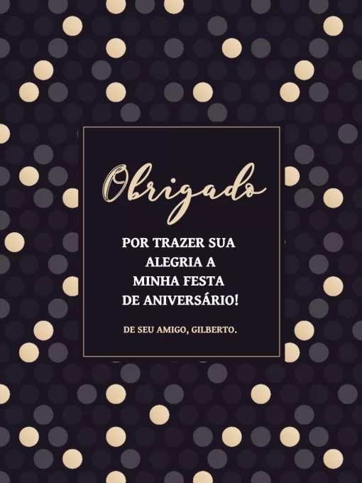 mensagens curtas agradecimento aniversário