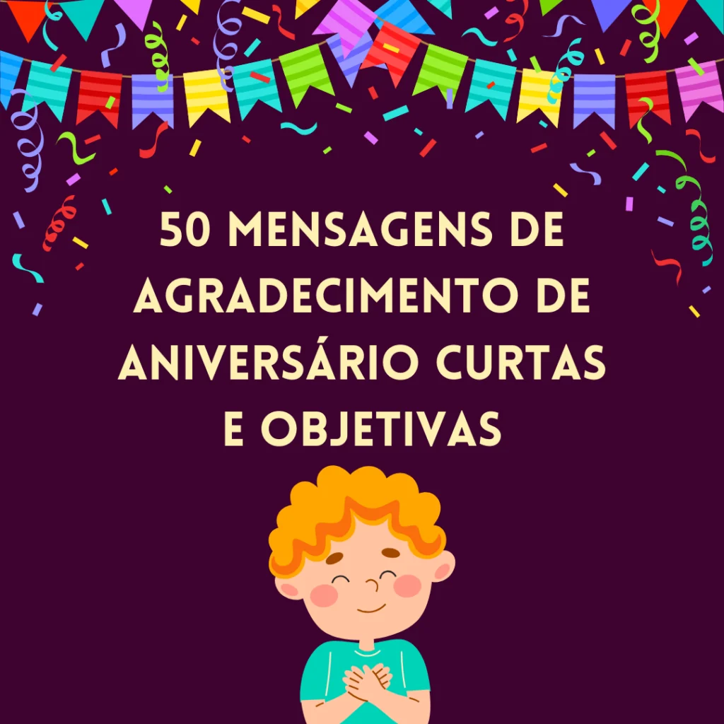 agradecimento aniversário família