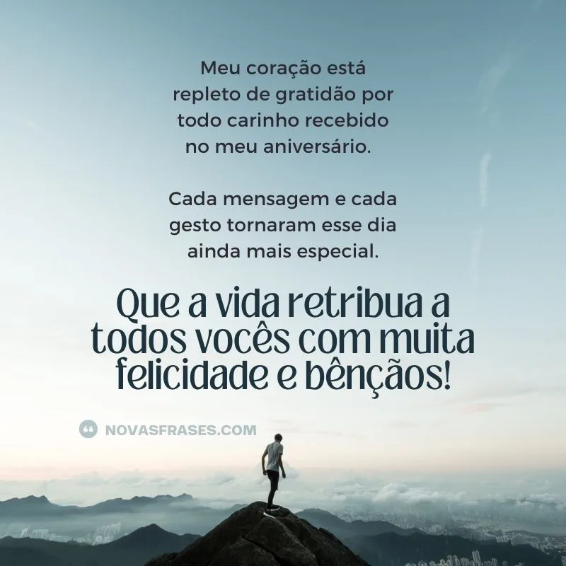 agradecer apoio em projeto