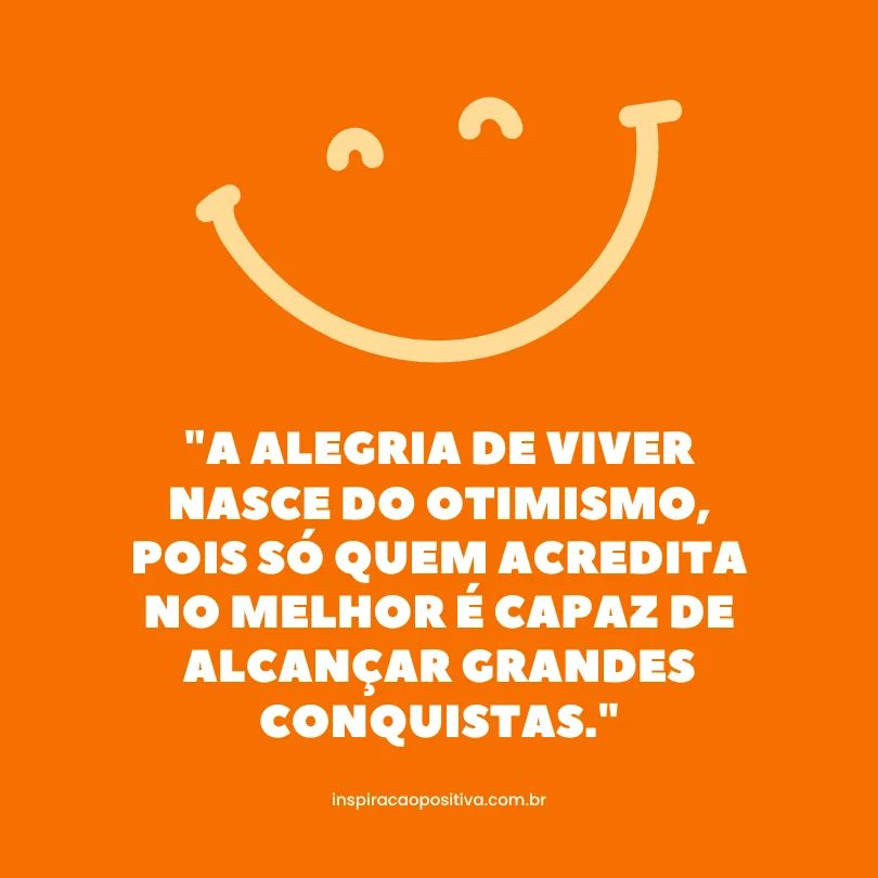 alegria de viver