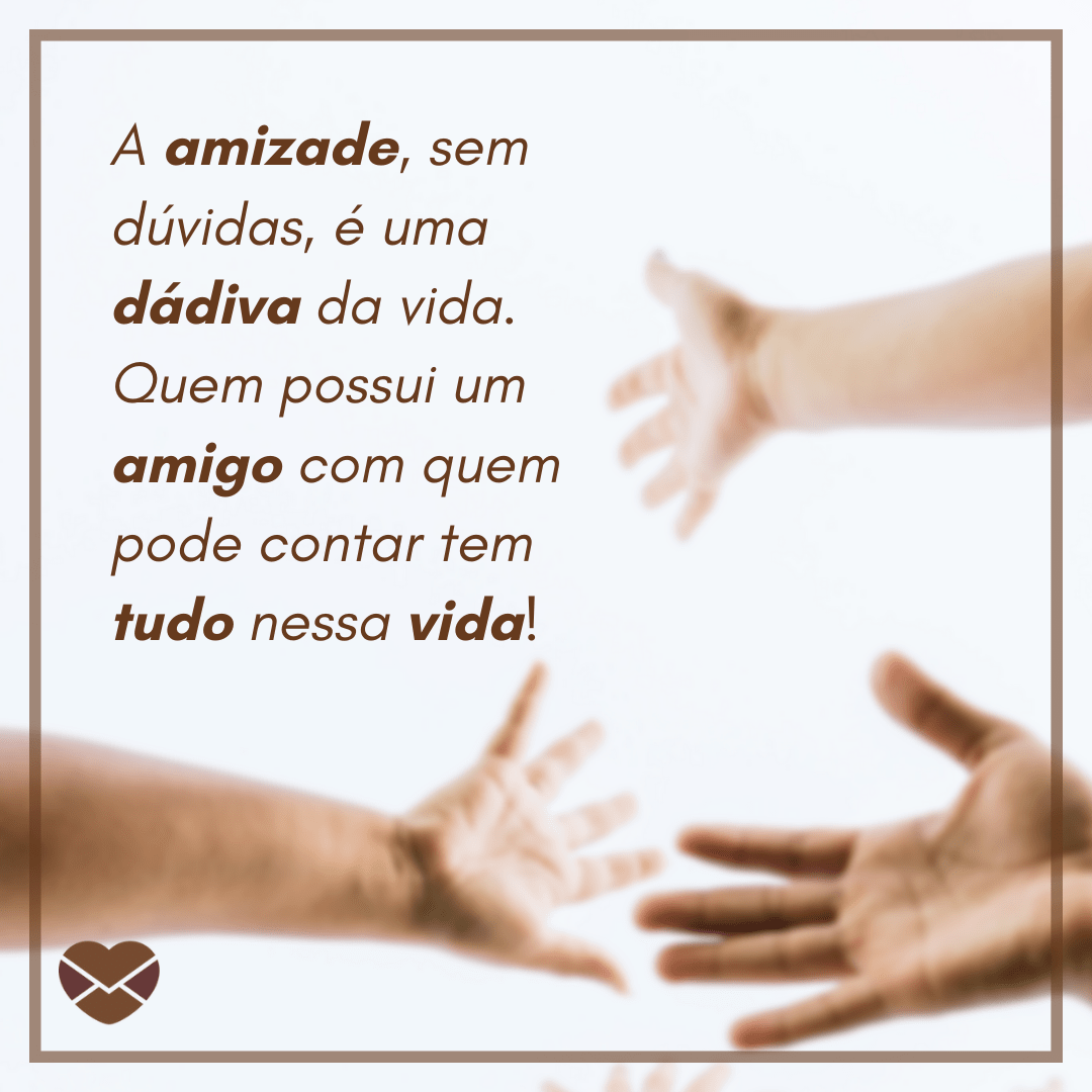 mensagens curtas de amizade