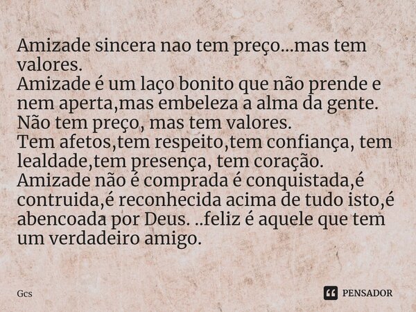 mensagens de amizade para status