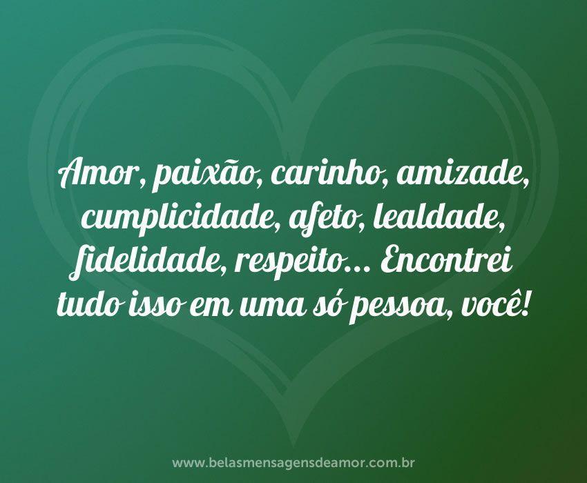 mensagens de amor e carinho para marido