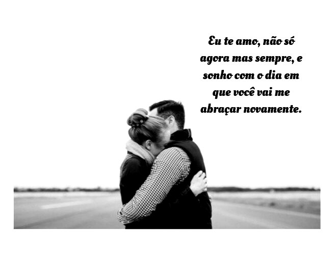 mensagens de amor e carinho para distância