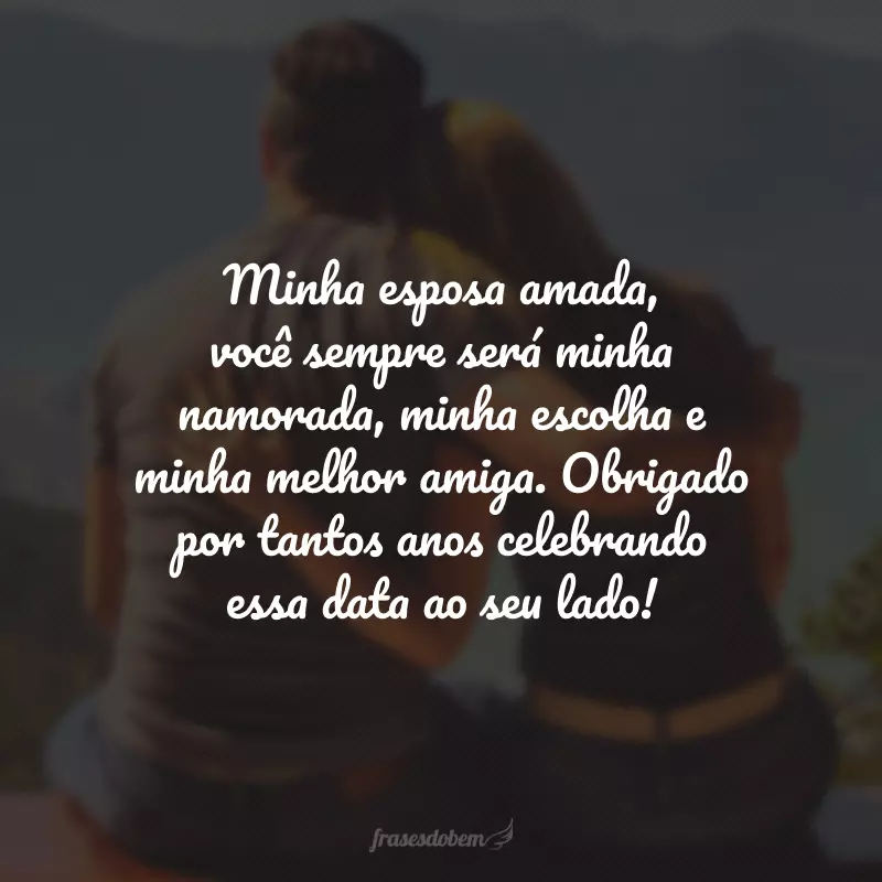 mensagem de amor para esposa reflexiva