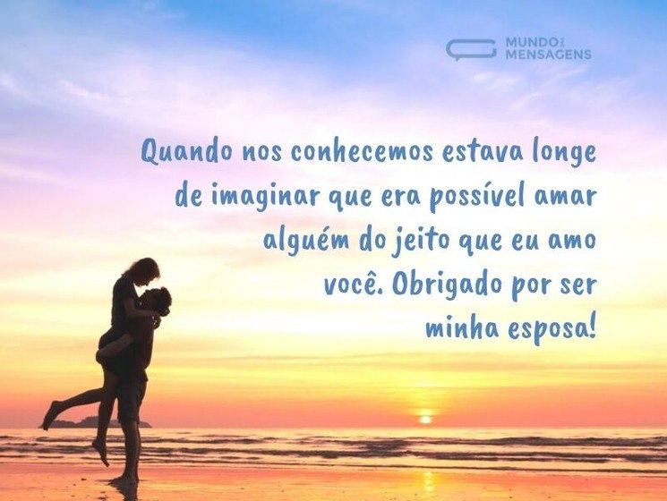 mensagem de amor para esposa inspiradora