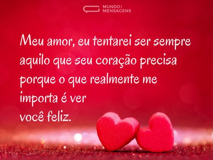 mensagens de amor para WhatsApp