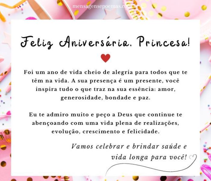 quanto custa enviar mensagem de aniversário para amiga internacional