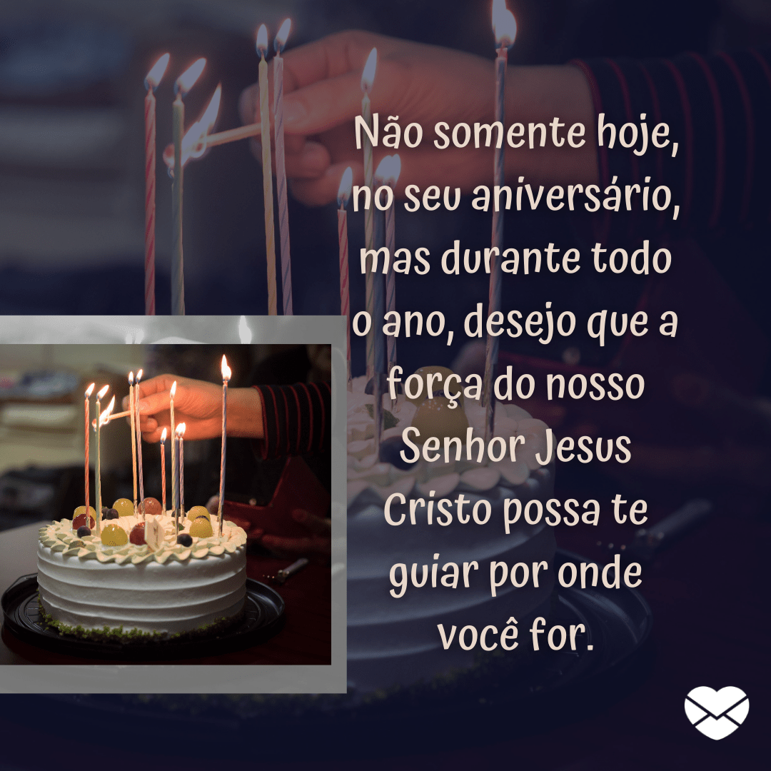 aniversário cristão mensagens