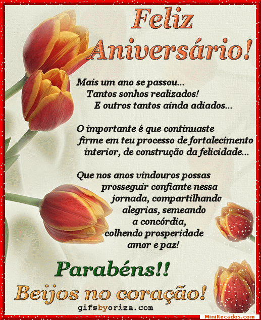 mensagens de aniversário com gratidão a Deus