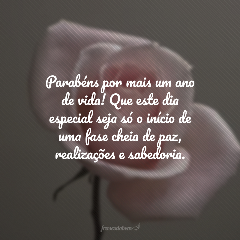 desejos de aniversário com aprendizado