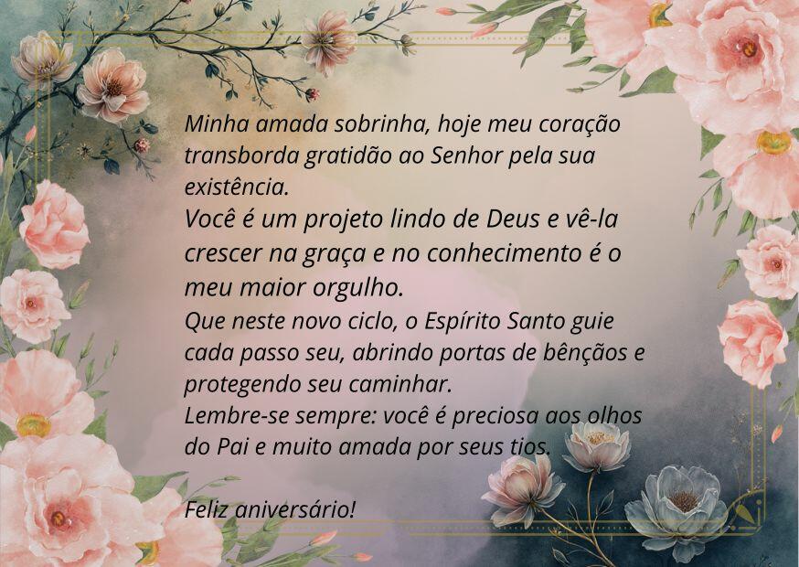 mensagens de aniversário para líderes religiosos