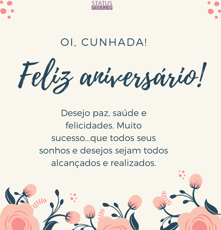 mensagens engraçadas para cunhada
