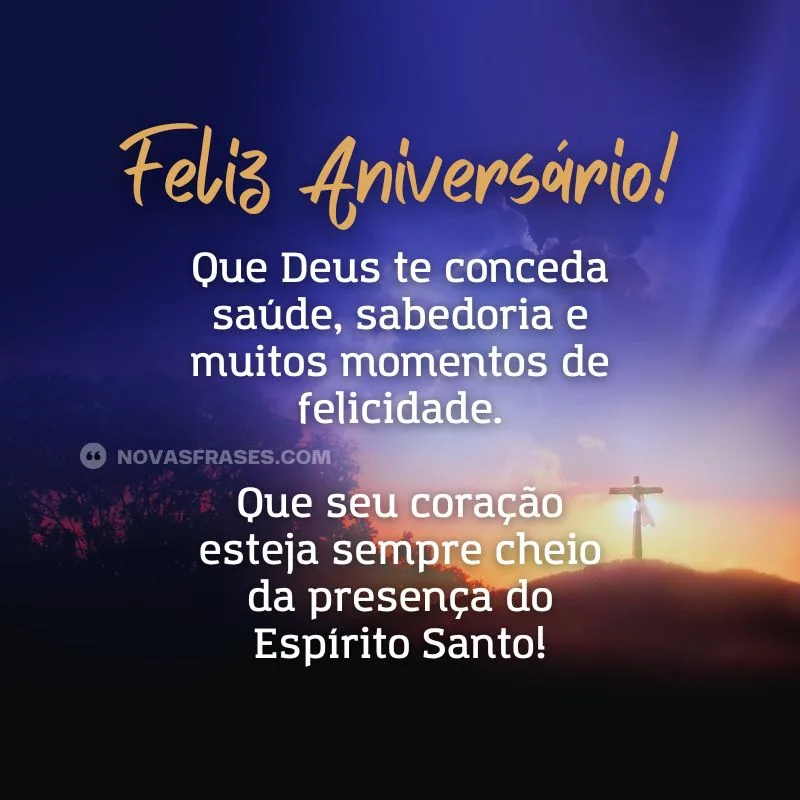 desejos de aniversário com proteção divina