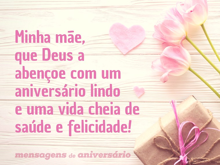mensagem de aniversário para mãe de filha