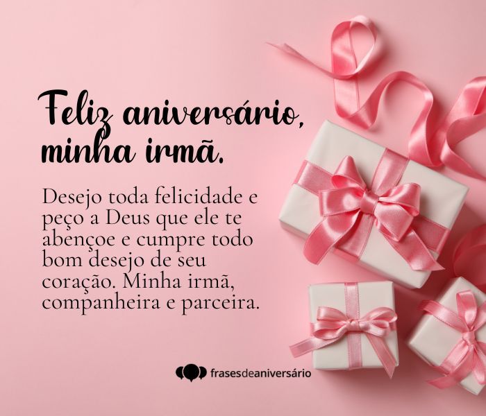 mensagem emocionante para irmã