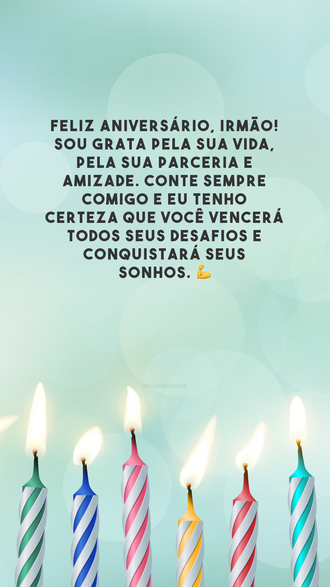 mensagens emocionantes para irmão