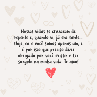 mensagem de aniversário de namoro curta
