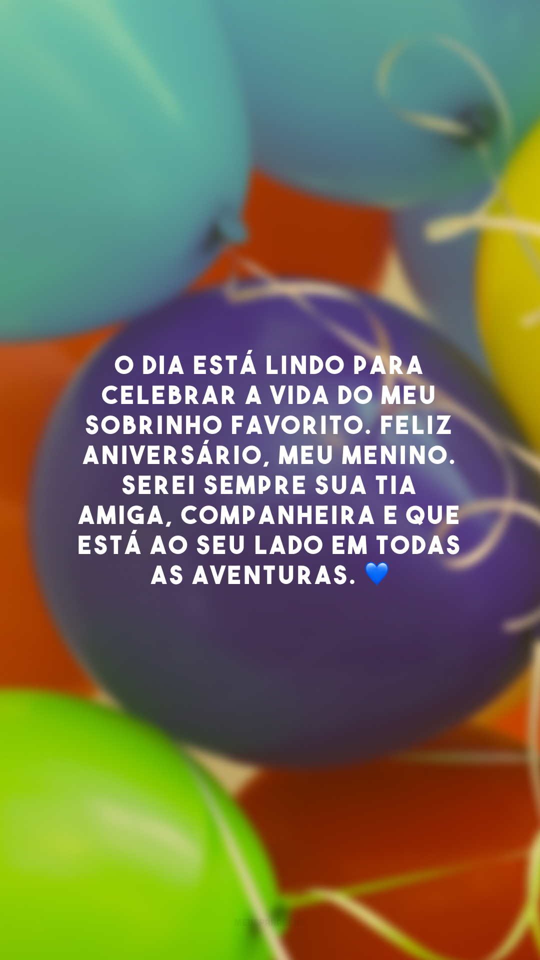 mensagem de aniversário tia para sobrinho adolescente