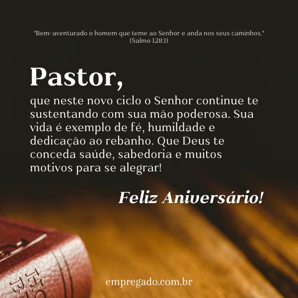 mensagem de aniversário evangélica vs. mensagem genérica