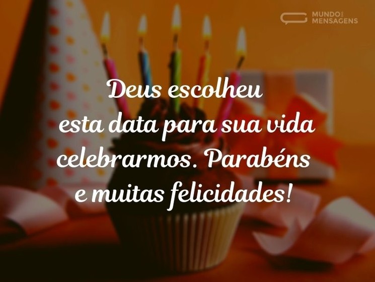 mensagem de aniversário evangélica
