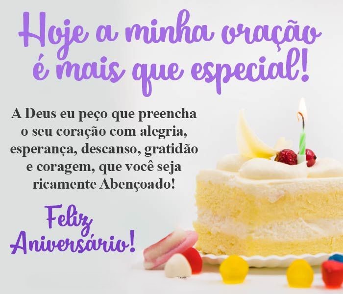 mensagem de aniversário evangélica vs católica