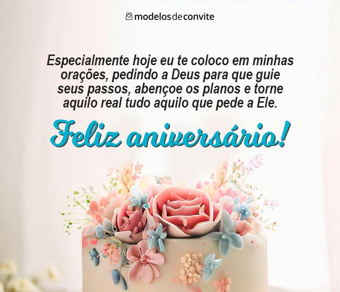 mensagem de aniversário evangélica feminina