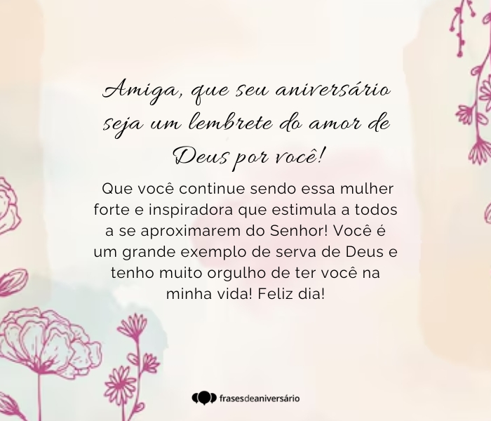 citações bíblicas para aniversário de amiga