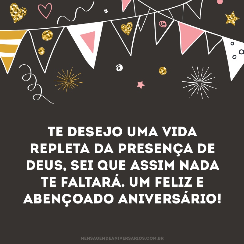 mensagem de aniversário para pastor